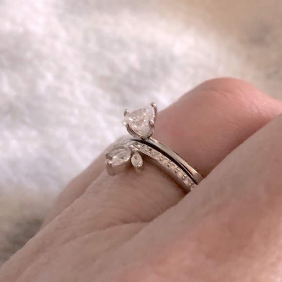 🚨50% off! Great for Daughters! 5A & 925 Sterling Silver Ring .67ct. - Picture 7 of 16